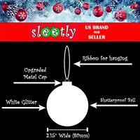 Weihnachts dekorationen liefert heißen Verkauf Glitzer ball Weihnachts ball Weihnachts baum hängen Ornament Weihnachten transparente Kugeln