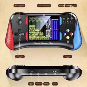 X7M 手持式游戏机 3.0 英寸高清液晶屏 320x240 8GB 容量 可充电复古街机 NES 迷你游戏机 - Product Image 4