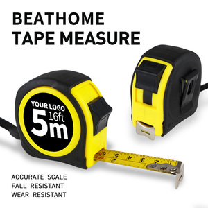Nouveau Mètre Ruban en Acier Haute Précision de 3m avec Boîtier en Cuir PVC Rond et Plastique ABS, Logo Personnalisable, Système de Mesure Mètre et Métrique - Product Image 3