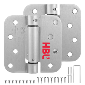 Hot bán 5/8 bán kính 4 inch tự đóng cửa bản lề có thể điều chỉnh mùa xuân căng thẳng Đồ nội thất Bản lề cho lối vào hoặc thương mại - Product Image 1