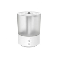 Humidificateur d'air ultrasonique à grande capacité de 3 L, silencieux, avec logo personnalisé pour la maison, avec avertissement de pénurie d'eau