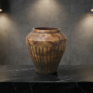 Vaso <span class=keywords><strong>in</strong></span> <span class=keywords><strong>Cemento</strong></span> Liscio e Lucido, Stile Vintage Retrò, per Piante da Interno, Felci e Succulente - Product Image 3