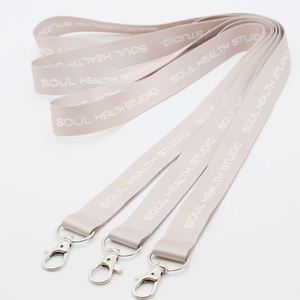 Low Moq Heat Transfer Neck Strap Gym Staff ID Card Holder <b>Lanyards</b> <b>Polyester</b> <b>Lanyards</b> - Product Image 1