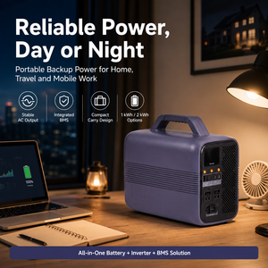 1000Wh 500W Pure Sine Wave Portable <b>Power</b> Station Single Cell Battery Outdoor Camping Solar <b>Power</b> <b>Supply</b> Mini <b>UPS</b> Energy Storage - Product Image 5