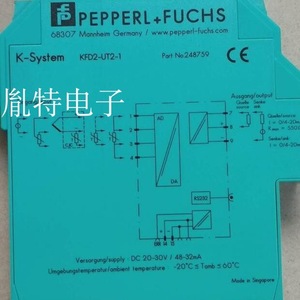 Barrière de sécurité Pepperl Fuchs KFD2-UT2-1, DC 20-30V, 48-32mA, isolateur de sortie RS232 - Product Image 4