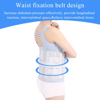 Ceinture de soutien lombaire orthopédique en acier verrouillable YR-410-2, renforcée en nylon, pour rééducation postopératoire en cas de sténose spinale