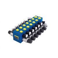 Vanne solénoïde à six voies HUANUO DCF6, joints NBR/FKM, taille 6, pression maximale 315 bars, débit 40 L/min, alimentation DC12V/24V AC110V/220V
