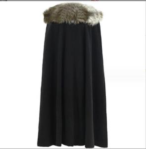Ecoparty hombres victoriano Steampunk capa terciopelo suave capa Medieval Señor Cosplay disfraz boda moda fiesta capa rey capa - Product Image 1