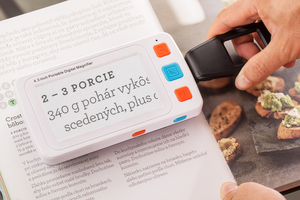 <span class=keywords><strong>4</strong></span>.3-inch <span class=keywords><strong>x</strong></span>ách tay điện tử đọc Viện trợ cầm tay cuốn sách kính lúp với giọng nói tầm nhìn thấp vật liệu nhựa <span class=keywords><strong>4</strong></span>-32x Độ phóng đại - Product Image 5