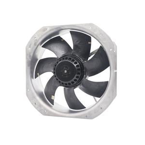 Ventilador Axial de Refrigeración para Gabinete de Alta Temperatura, Totalmente Metálico, ebmpapst W2E250-HQ52-12 FJ28082MAB 280X280X80mm 230V AC - Product Image 1