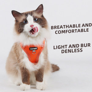 Correa para Gatos Transpirable y Ligera, Apta Tanto para Gatos como para Perros, Correa para Mascotas con Correa para el Pecho y la Espalda, Correa para Pasear Perros al Aire Libre - Product Image 3