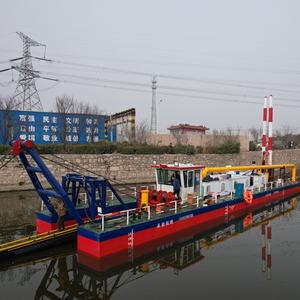 Completo idraulico Cutter draga di aspirazione 8 pollici fiume sabbia draga barca per la vendita - Product Image 3