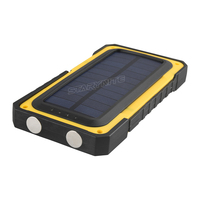 STARYNITE 10w 800 Lumens lampe de travail Portable à énergie solaire Led Cob avec batterie externe et lumière rouge