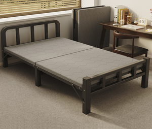 <span class=keywords><strong>Lit</strong></span> pliant <span class=keywords><strong>personne</strong></span> seule usage domestique Simple bureau sieste artefact dortoir sieste petite location maison adulte <span class=keywords><strong>fer</strong></span> <span class=keywords><strong>lit</strong></span> - Product Image 4