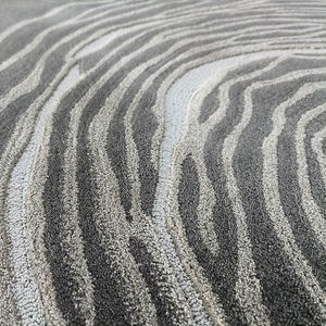 <span class=keywords><strong>Tapis</strong></span> <span class=keywords><strong>de</strong></span> salon moderne et minimaliste à rayures, antidérapant, résistant à l'usure, en laine et soie, fabriqué à la machine, personnalisable, vente chaude - Product Image 2