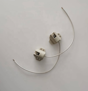 Douilles de lampe halogène led résistant aux hautes températures <span class=keywords><strong>r7s</strong></span> ligne épaisse en céramique support de lampe unique 1500w <span class=keywords><strong>r7s</strong></span> - Product Image 2