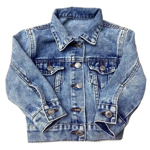 Giacca di <span class=keywords><strong>Jeans</strong></span> Lavata Casual per Bambini e Bambine LTH, Modello Semplice e Popolare - Product Image 6