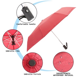 Fashion Iron <b>Frame</b> Folding Umbrella Beautiful Floral Print Design for Women Girls Automatic Open Compact Portable All-Season - Product Image 3