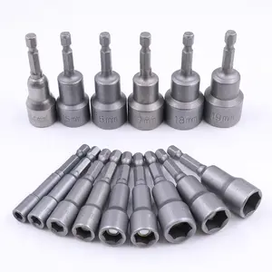 1/4 pollici A Esagono Incassato Dado Magnetico Driver Setter 5 millimetri-20 millimetri Drill Bit Adattatore