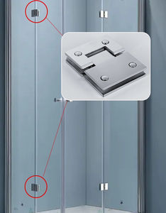 Bisagras de <span class=keywords><strong>ducha</strong></span> Pantalla de baño Bisagra de pivote de puerta de vidrio Pared a vidrio - Product Image 6