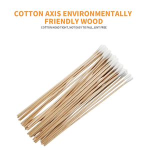 Bastoncini di Cotone Lunghi con Punta Singola per Uso Medico, 6 Pollici, Bastoncini per Pulizia con Contenitore, Bastoncini di Legno con Cotone - Product Image 5
