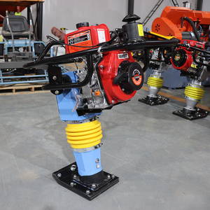 Mesin pemadat Rammer tipe baru bensin Diesel elektrik Rammer bumi kecil bergetar penekan konstruksi Rammer - Product Image 3