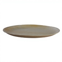 Duurzame, milieuvriendelijke houten wegwerp borden met gravure, geschikt voor feesten en buitengebruik, 9 inch, BPA-vrij, biologisch afbreekbaar, premium kwaliteit