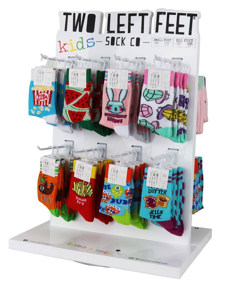 Bvis Customized Metal Sock Rotating Hanging Floor Standing Display Rack Storage Customized Color Logo Modern Design for Retail — view 4