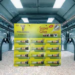 Pegamento Cianoacrilato Personalizable en Blíster de 12 Tubos para Unir Materiales de Forma Segura - Product Image 3