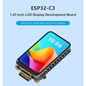 ESP32-C3 1.47 นิ้วบอร์ดพัฒนาจอ LCD RISC-V 32 บิตซิงเกิลคอร์ 172×320 262K สีรองรับ 2.4GHz WiFi BLE 5 สำหรับไอโอที แอลวีจีแอล เอชเอ็มไอ - Product Image 2