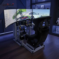 Châssis personnalisé en métal aluminium, siège complet, simulateur de course automobile, profil en aluminium 8080, siège complet