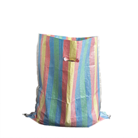 Sacs tissés en polypropylène multicolores à prix de gros pour gingembre, ail, pommes de terre – Sacs vides en plastique tissé pour supermarché