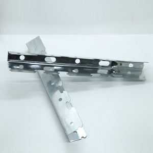 Support de profil de cloison sèche en acier de conception moderne Accessoires de panneau de gypse-goujon en métal/voie/<span class=keywords><strong>Omega</strong></span>/C/U canal de fourrure quille en acier léger - Product Image 2
