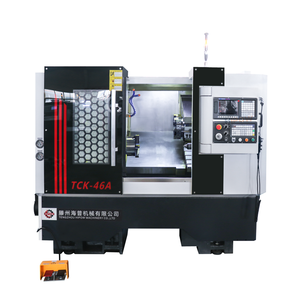 Tour à métaux <span class=keywords><strong>CNC</strong></span> TCK 46A, 3 axes, haute qualité, tour <span class=keywords><strong>CNC</strong></span> miniature horizontal à banc incliné TCK46A - Product Image 2