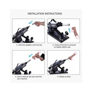 Adaptador del sistema <span class=keywords><strong>Hismith</strong></span> KlicLok para conector 3XLR, accesorio para máquina sexual. - Product Image 5