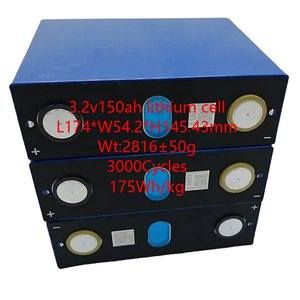 แบตเตอรี่ลิเธียมไอออนแบบชาร์จได้ 3.2V 150Ah เกรดลิเธียมไอออนฟอสเฟต สำหรับพลังงานไฟฟ้า - Product Image 1