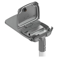 Lampadaire LED en aluminium moulé sous pression 100W IP65 étanche pour éclairage extérieur résidentiel, de jardin, de place publique et de route