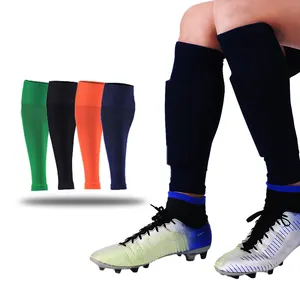 Excelente calidad proteger pantorrilla fútbol ejercicio fútbol calcetines pantorrilla mangas Fútbol para hombres