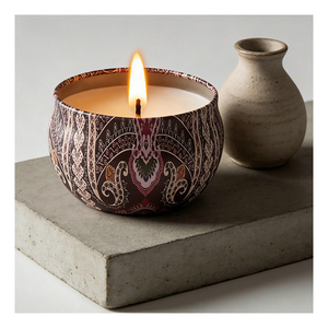 Wholesale Candle Vessels Bulk <b>Empty</b> Containers With White Lids Luxury <b>Boxes</b> For Brand Sampling Retail Program Global - Product Image 5