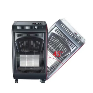 Chauffage au gaz infrarouge portable de haute qualité, vente chaude, économie d'énergie, anti-basculement, chauffage rapide, 4 <span class=keywords><strong>roulettes</strong></span>, homologué CE, pour extérieur et chambre à coucher - Product Image 5