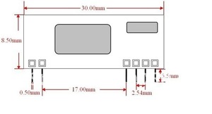 YET205B Drahtloses Empfängermodul 315/433,92MHz -105dBm Empfindlichkeit Kompakte Größe für RKE-Sicherheitsalarme & Drahtlose Steuerungen - Product Image 5