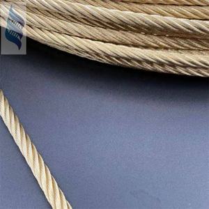 Copper Plated Wire Saw Wire Rope 6*19 + iwrc-4.9mm Cutting Diamond Marble - Product Image 6