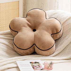 Cojín de silla con forma de flor irregular, cojín de puf, alfombra para sala de estar, futón, decoración de cabecero de dormitorio, almohada - Product Image 2
