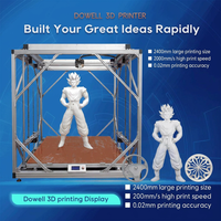 Imprimante 3D industrielle intelligente à granulés AI, machine d'impression FGF grand format avec nivellement automatique pour modèles de sculpture