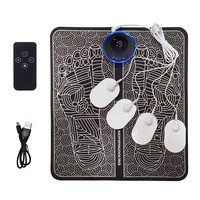 Masseur de pieds électrique professionnel rechargeable avec fonction chauffante, appareil de massage des tissus profonds, noir, confortable, Zhejiang KS-9302