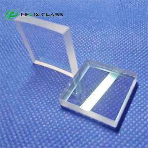 Lentille cylindrique convexe planaire UV en verre de silice fondue carrée FELIX JGS1 - Product Image 3