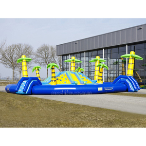 15m Dia. Parco acquatico gonfiabile per bambini e adulti palm tree island in <span class=keywords><strong>vendita</strong></span> per attività all'aperto in acqua da gonfiabili Sino - Product Image 1