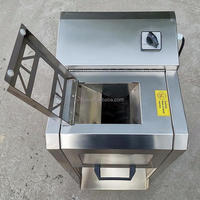 Déchiqueteuse de viande de haute qualité Machine de découpe de viande Machine de trancheuse alimentaire pour trancher et déchiqueter la poitrine de poulet Bacon de boeuf