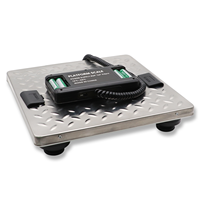 YC-6 60KG ~ 200KG 30*30CM Plate-forme électronique anti-éclaboussures Échelle de corps animal antidérapante (Thiner) pour le poids des animaux/animaux de compagnie