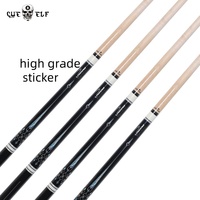 Queue de billard de carambole Cueelf de haute qualité, fût en érable, autocollant haut de gamme, joint VP2, taille de la pointe 12 mm